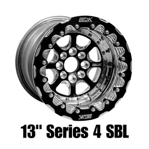 Belak Wheels 13115100S45BS-DBL Belak 13x11 / 5in BS / 5x100 BP / High Pad / Series 4 Wheel - Double Beadlock