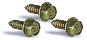 Moroso 90100 Wheel Rim Screws - Grade 8 Steel - Gold Iridite Finish - 35 Pack