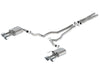 fits Ford Racing M-5200-M5SCVA 2024 Mustang 5.0L Sport Cat-Back Exhaust W/Valance - Chrome Tips