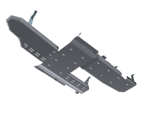 Artec Industries JL4169 20-25 fits Jeep Wrangler JL Sahara Full Bellypan w/ Oil Door -4 Door 3.0L Diesel Alum