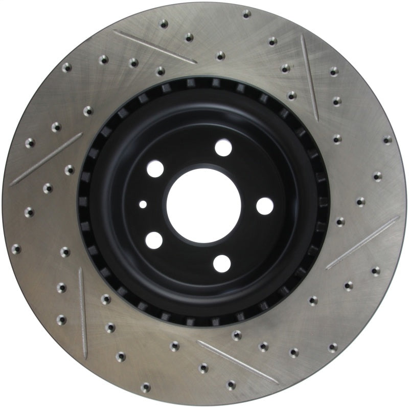 Stoptech 127.33138R Slotted & Drilled Sport Brake Rotor