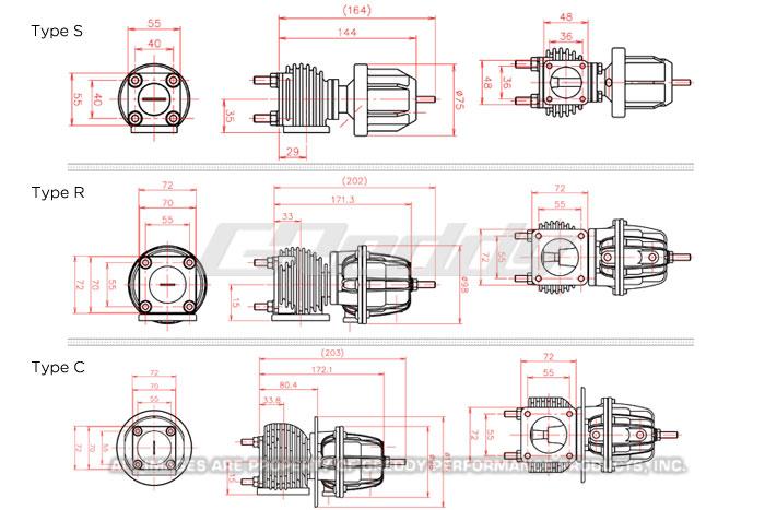 GReddy 11501528 Type R08 Wastegate 0.8-1.2 KG/CM2)