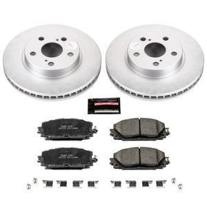 PowerStop fits Lexus CT200h Front Z17 Evolution Geo 11-17met Coated Brake Kit
