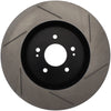 Stoptech 126.46076SL Power Slot 08-09 Evo 10 Slotted Left Front Rotor