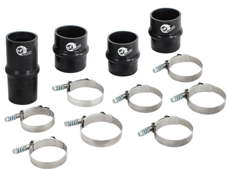 AFE 46-20010 unner Intercooler Couplings & Clamps Kit Replacement 03-07 fits Do