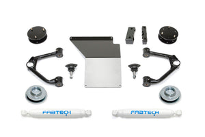 Fabtech K1060 07-14 fits GM C/K1500 SUV 2WD/4WD 4in Budget UCA System w/Rear Perf. Shocks