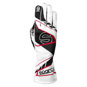 SPARCO BKG0003B0W08010 Glove K-Arrow Plus 10 WHT/BLK
