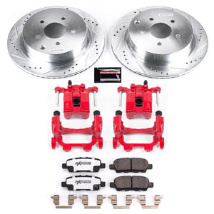 PowerStop KC8021 fits Infiniti Q50 Rear Z26 Street Warrior Brake Kit w/Calipers