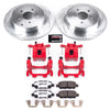 PowerStop KC8021 fits Infiniti Q50 Rear Z26 Street Warrior Brake Kit w/Calipers