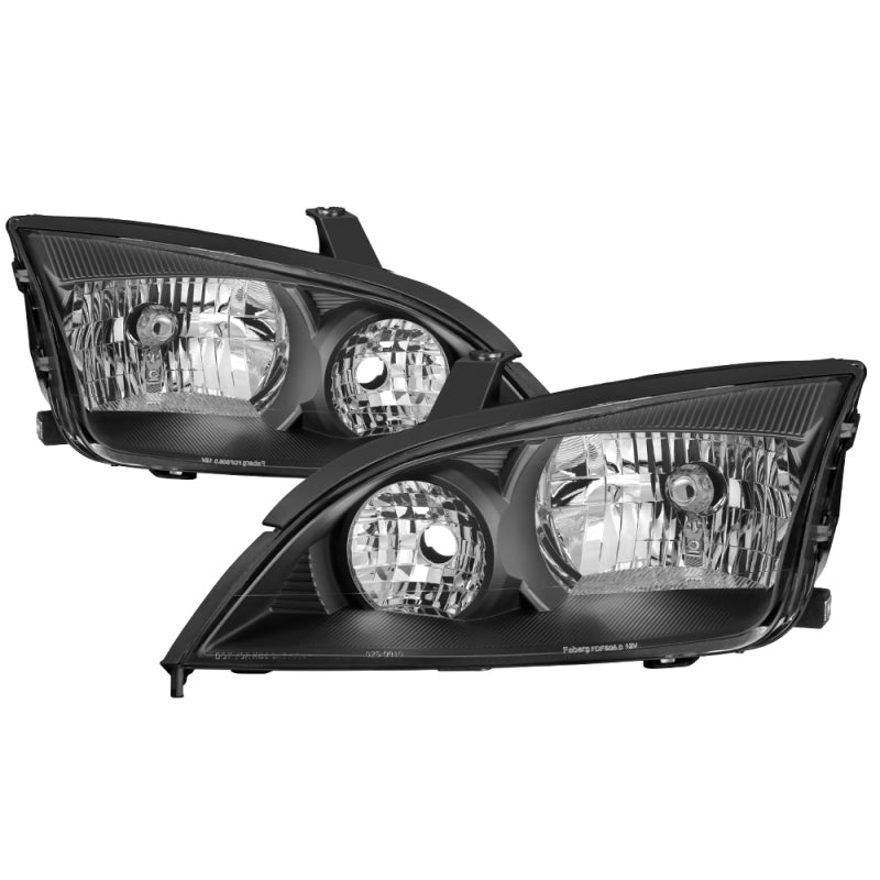 xTune 9037313 fits Ford Focus 05-07 OEM Style Headlights - Black HD-JH-FFOC05-B