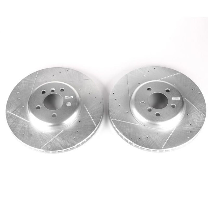 Power Stop EBR1220XPR fits BMW 750i xDrive Front Drilled & Slotted Rotor - Pair