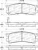 Stoptech 308.05531 Street Brake Pads - Rear