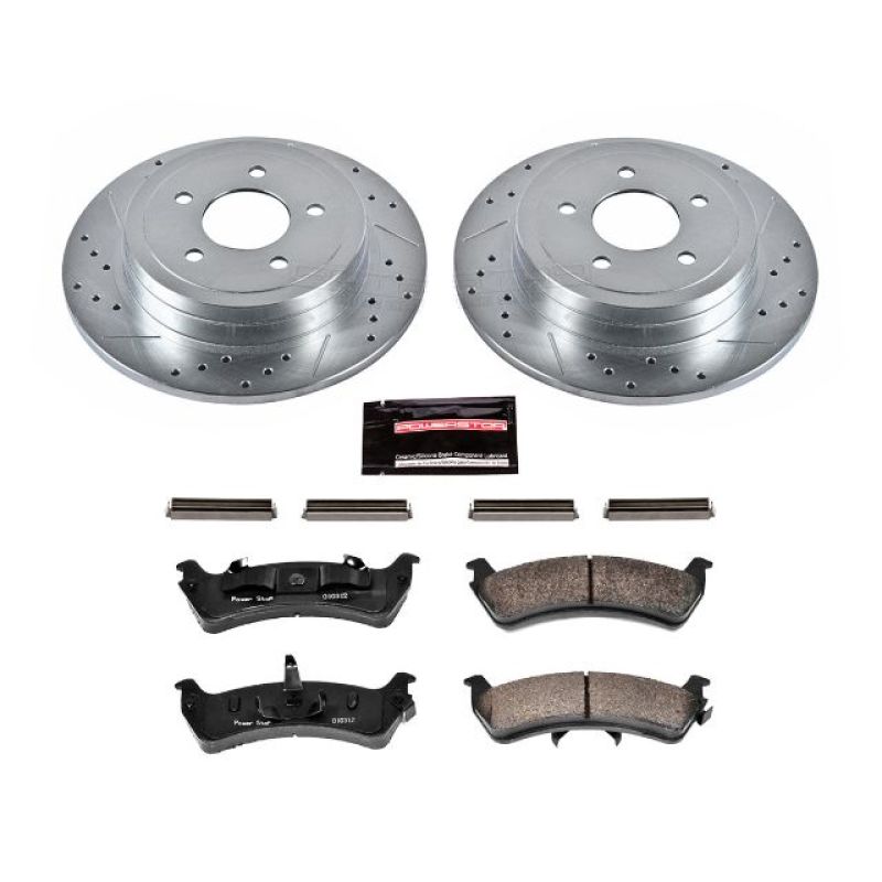 PowerStop K1770 2003 fits Ford Explorer Sport Rear Z23 Evolution Sport Brake Kit