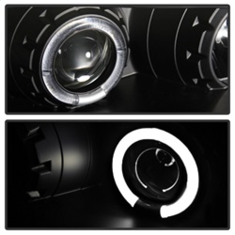 Spyder 5011473 fits Mitsubishi 97-99 Eclipse Projector Headlights LED Halo Blac