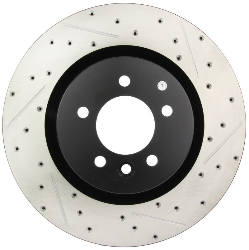 Stoptech 127.22011L Slotted & Drilled Sport Brake Rotor