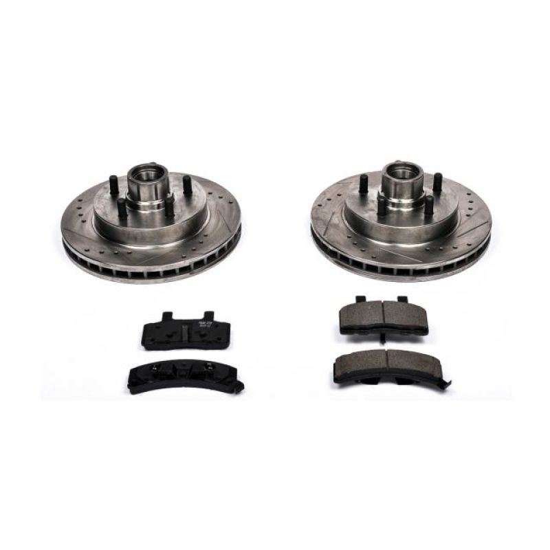 PowerStop K1990 fits Chevrolet 95-99 C1500 Front Z23 Evolution Sport Brake Kit