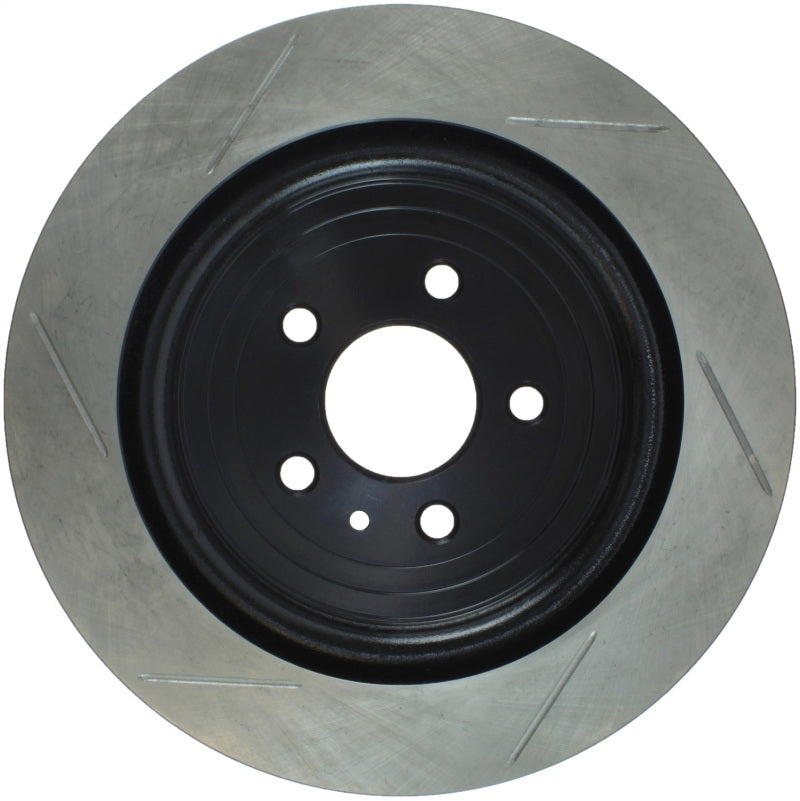 Stoptech 126.65137SL 17 Ford Flex/ 17 Ford Explorer w/ Heavy Duty Brakes Rear Left Slotted Rotor