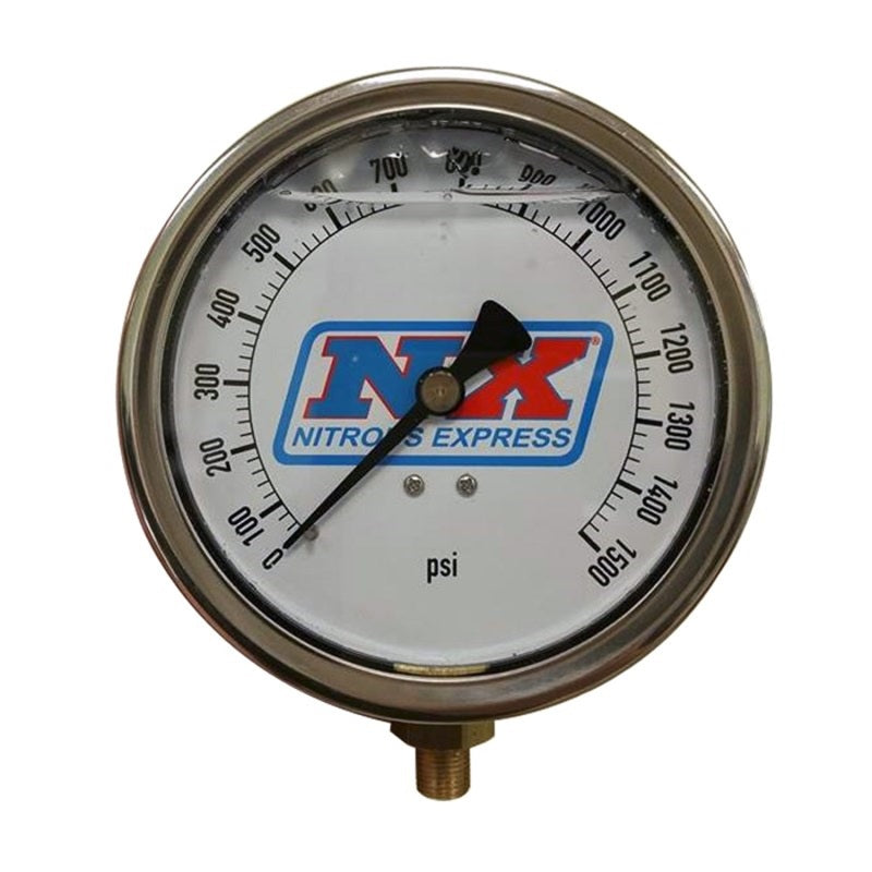 Nitrous Express 15540 Nitrous Pressure Gauge 4in-High Accuracy