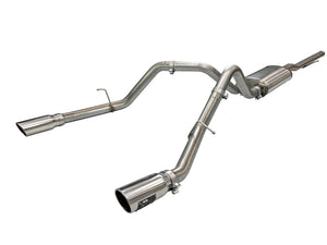 AFE 49-44112-P  GT Series 3in 409SS fits GM Silverado/fits Sierra 1500 09-19 V6