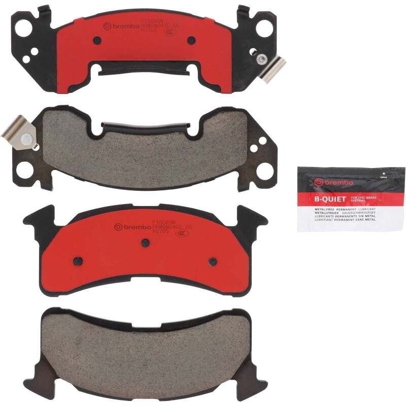 Brembo OE P10089N 95 96 fits Chevrolet G30/fits GMC G3500 Ceramic Brake Pad - Fr