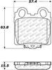 Stoptech 305.0771 Street Select Brake Pads - Front/Rear
