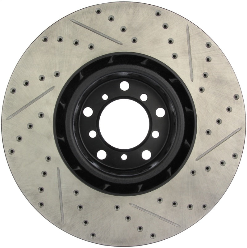 Stoptech 127.34063R 00-03 BMW M5 (E39) Slotted & Drilled Right Front Rotor
