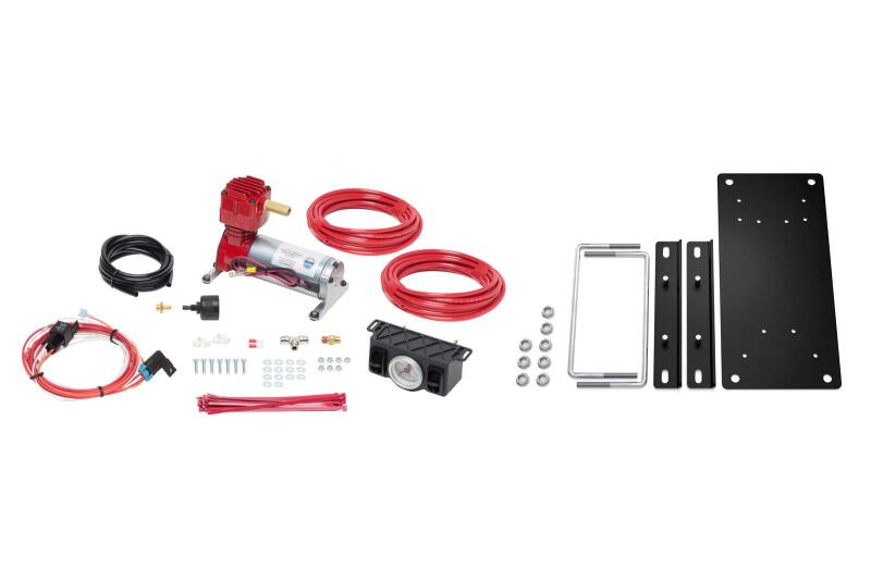 Firestone 2911 Firestone Air Command Dual Analog Heavy Kit w/ Mounting Plate (WR17602911)