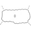 Fel-Pro OS30545R Oil Pan SnapUps Included for OS 30545 R Engine Oil Pan Gasket Set PermaDry molded rubber