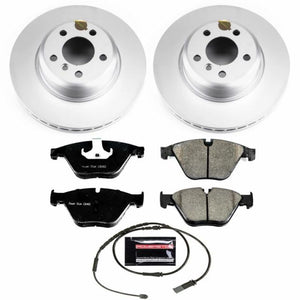 PowerStop CRK7163 fits BMW 14-16 528i Front Z23 Evolution Sport Coated Brake Kit