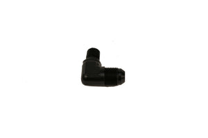 Aeromotive 15667 Fitting Elbow 1/4in-MNPT to AN-08 90-Deg Black