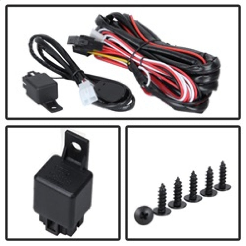 Spyder 5080264 fits Mazda 12-20 CX-5 2015 OEM Fog Light W/Universal Switch- Cle