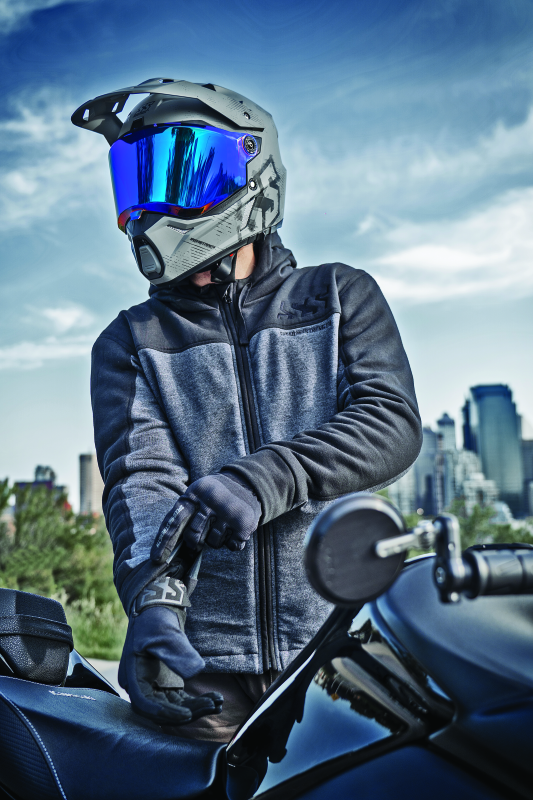 Speed and Strength 880395 Hammer Down Armored Hoody Black/Grey - Small
