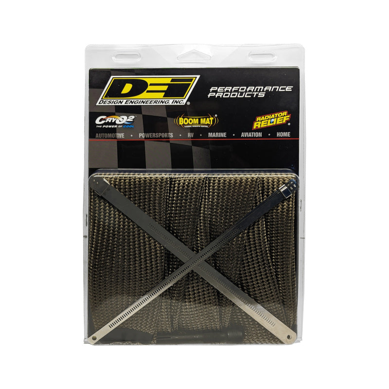 DEI  10022 Powersport Exhaust Sleeve Kit - Titanium