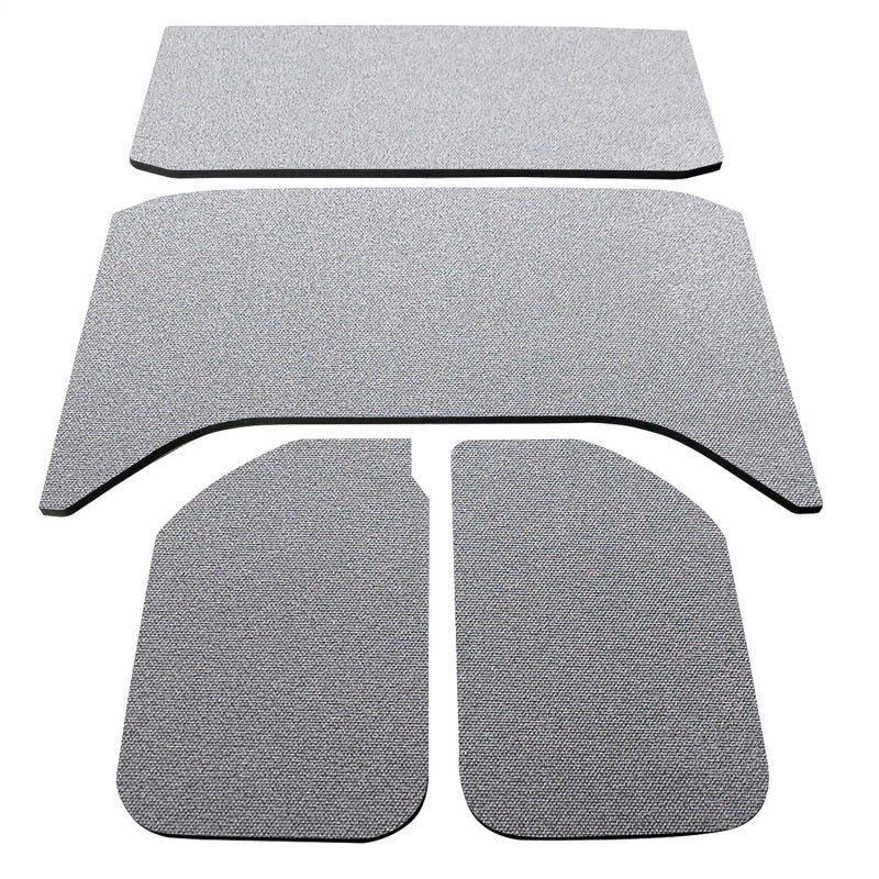 DEI  50139 fits Jeep 11-18 Wrangler JK 4-Door Boom Mat Headliner - 4 Piece - Gra