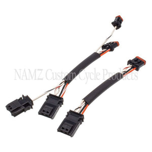 NAMZ NHCX-J04 2012+ V-Twin Dyna Handlebar Control Xtension Harness 4in.