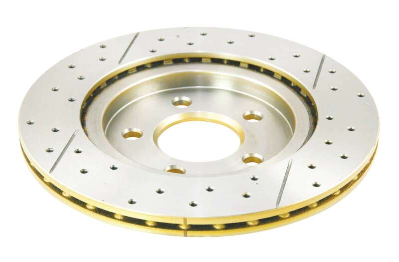 DBA 2114X 05-14 fits Ford Mustang GT Rear Drilled & Slotted Street Series Rotor