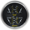 AutoMeter 200705-40 Autometer Marine Carbon Fiber 5in Gauge - 100PSI