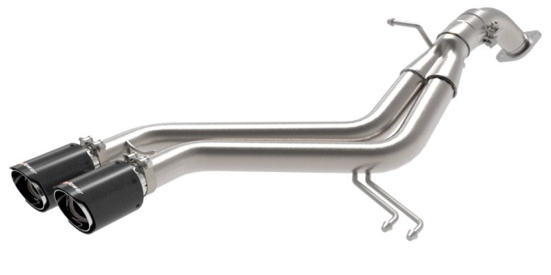 AFE 49-37019-C  13-17 fits Hyundai Veloster L4-1.6L 2-1/2in 304 SS Axle-Back Ex