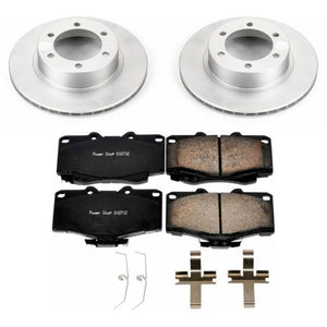 PowerStop fits Toyota 4Runner Front Z17 Evolution Geo 95-02met Coated Brake Kit
