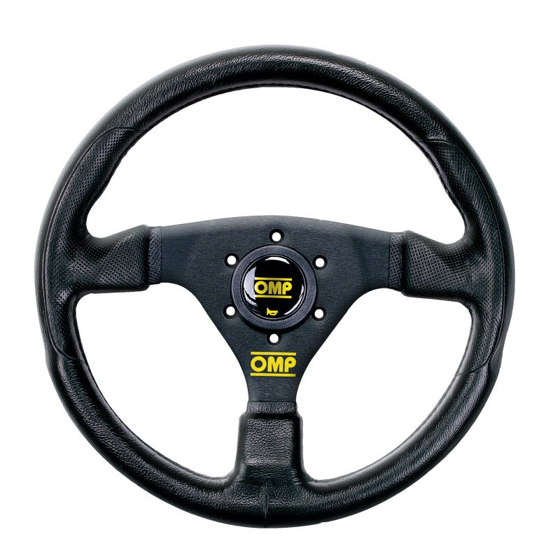 OMP OD0-1981-071 GP Racing Steering Wheel - Black/Black