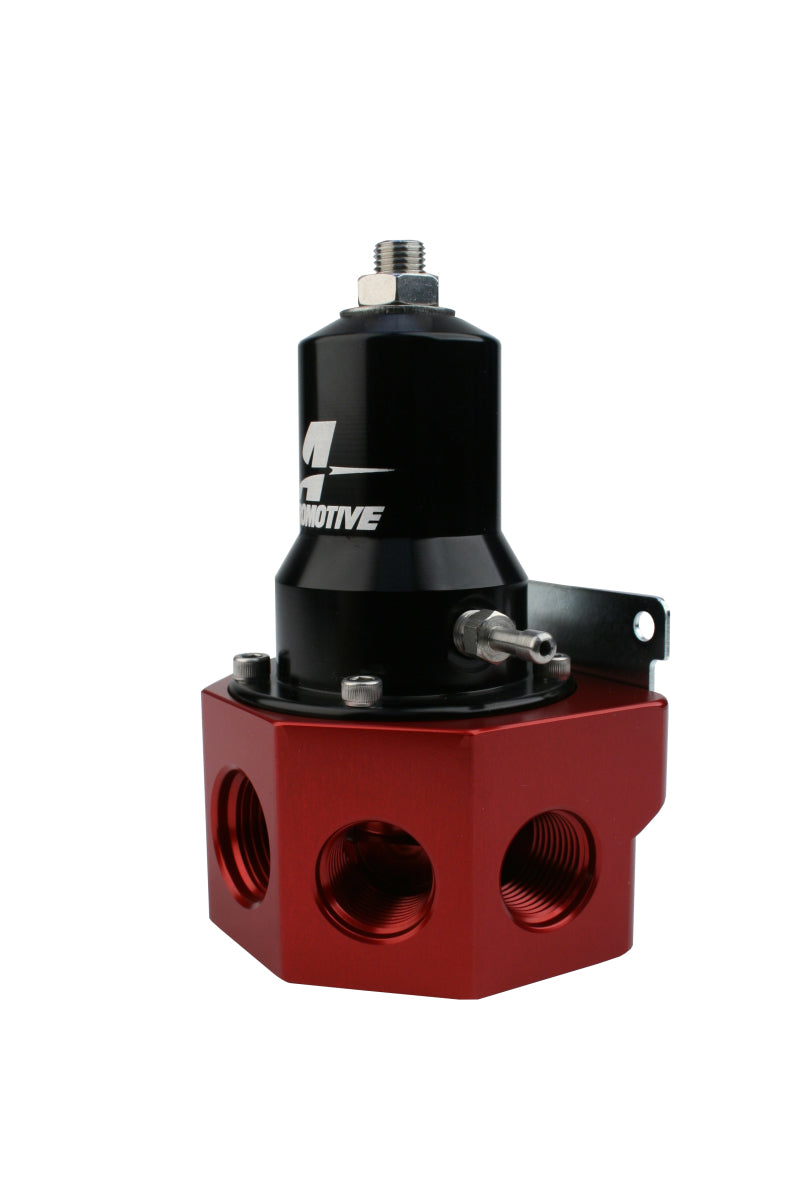 Aeromotive  13133 Regulator - 0 PSI - .500 Valve - 4x AN-08 and AN-10 inlets / A