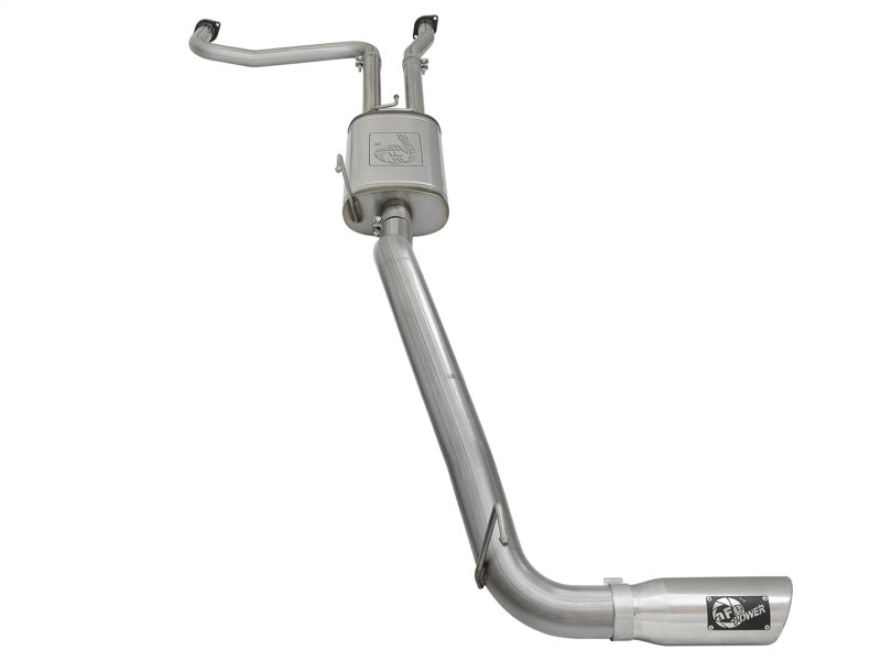 AFE 49-46125-P orce-Xp 2-1/2in Cat-Back Exhaust System w/ Polished Tip 16-17 fi