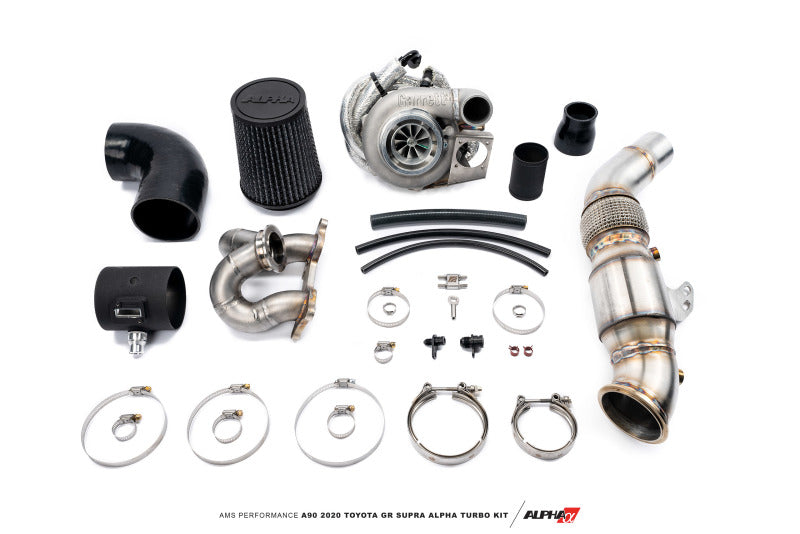 AMS AMS.38.14.0003-2 Performance A90 2020 fits Toyota GR Supra Alpha 8 GTX3582 GEN II Turbo Kit 49 State Legal EPA Catted