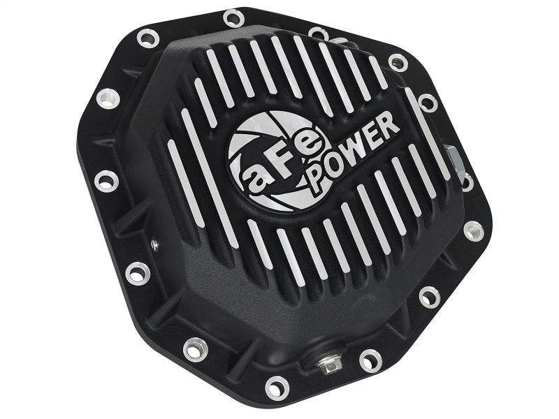 AFE 46-70352-WL Pro Series Rear Diff Cover Black w/Machined Fins 17-19 fits For