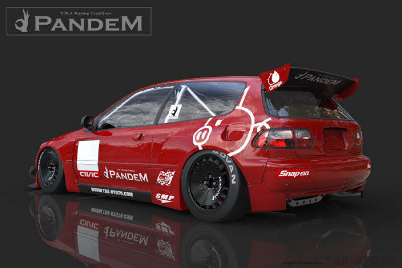 GReddy 17050110 92-95 fits Honda Civic Rocket Bunny Full Wide-Body Aero Kit