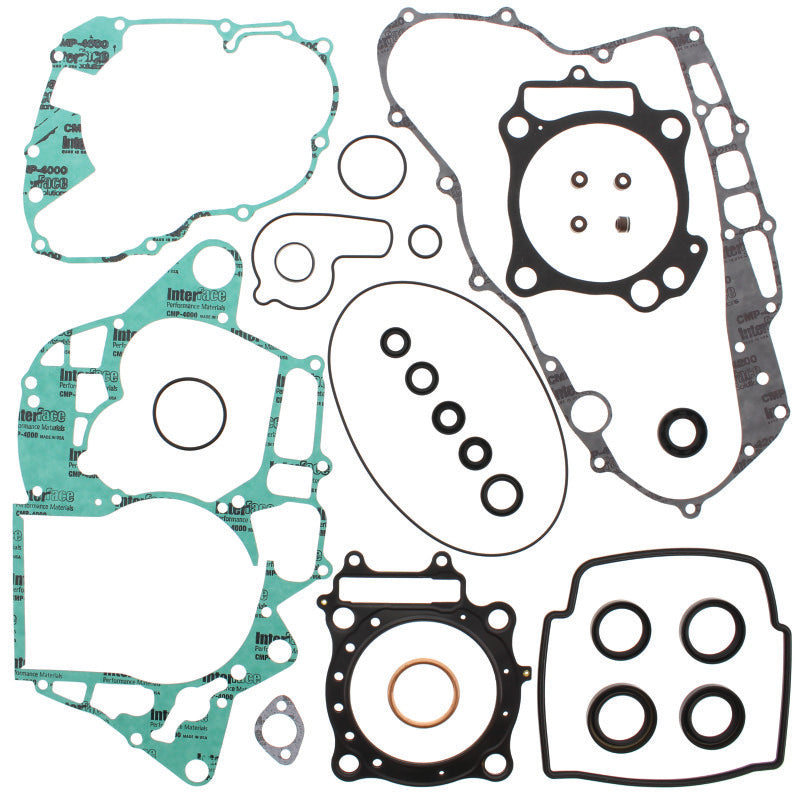 QuadBoss 564052 04-05 fits Honda TRX450R Complete Gasket Set w/ Oil Seal