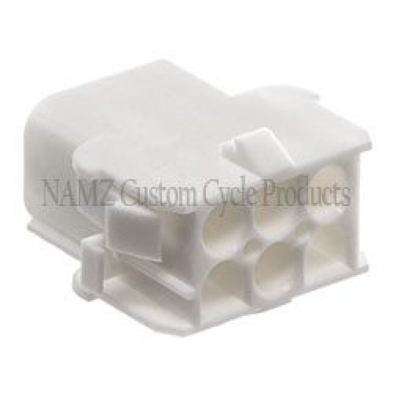 NAMZ NA-350781-1 AMP Mate-N-Lock 6-Position Male Wire Cap Connector w/Wire Seal