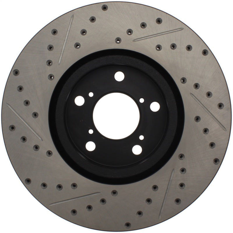 Stoptech 127.40071R 07-08 Acura MDX SportStop Slotted & Drilled Right Front Rotor
