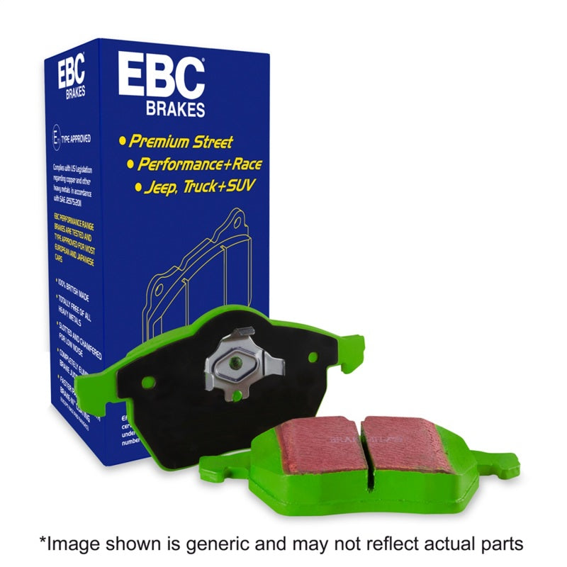 EBC DP2100 fits Triumph 56-57 TR3 2.0 Greenstuff Front Brake Pads