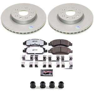 Power Stop 07-20 Chevrolet TahOE Front Z36 Coated Truck & Tow Brake Kit